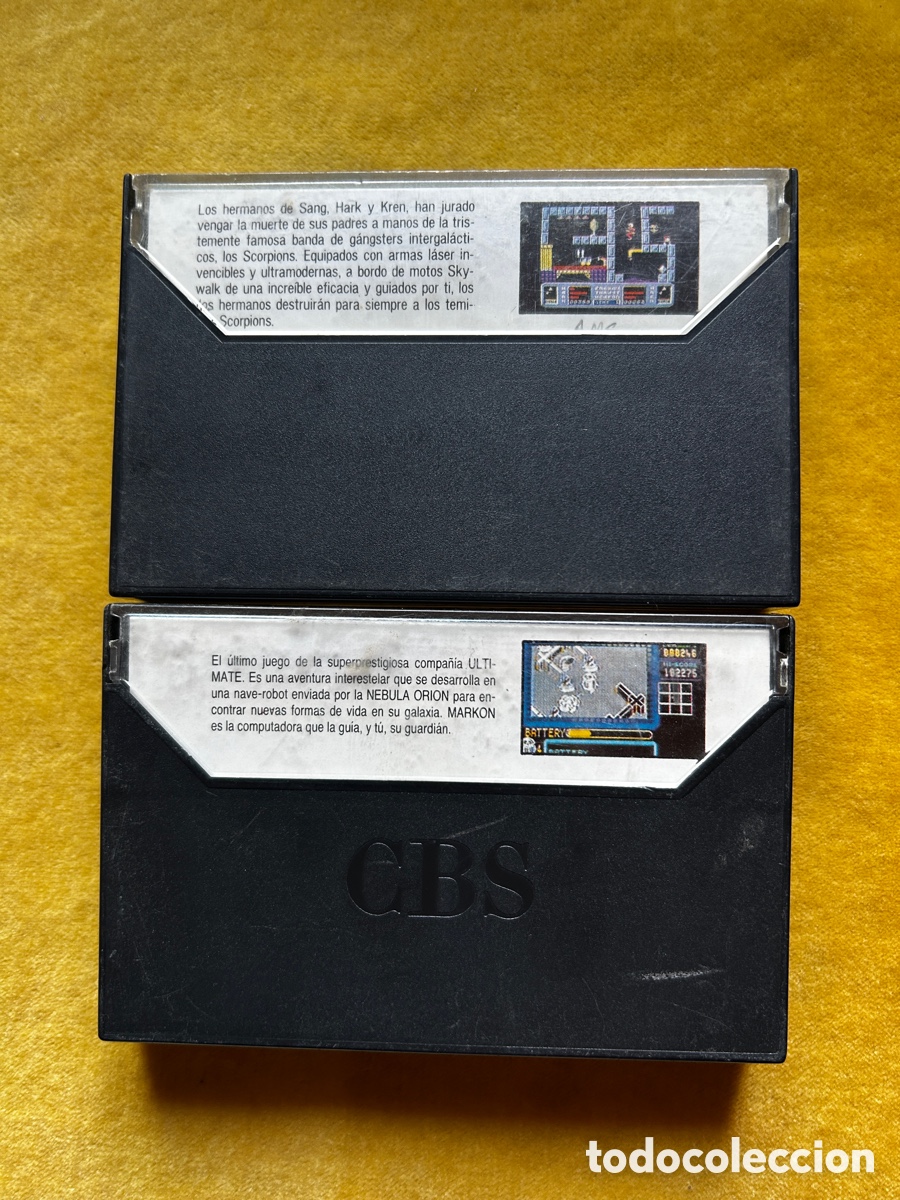 Videojuegos y consolas: Amstrad Martianoids + BloodBrothers - Foto 2