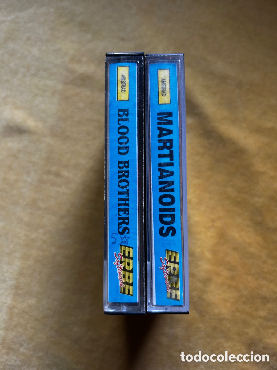 Videojuegos y consolas: Amstrad Martianoids + BloodBrothers - Foto 3