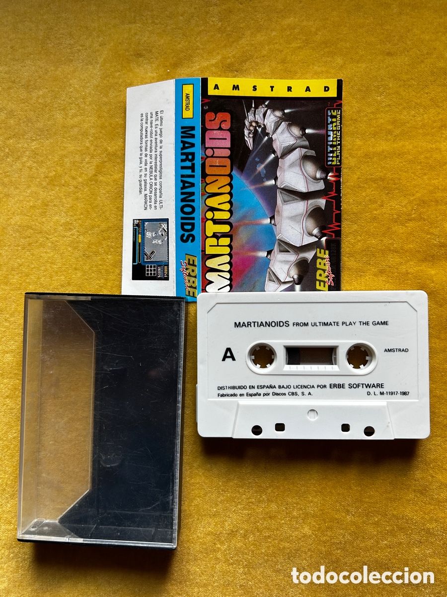 Videojuegos y consolas: Amstrad Martianoids + BloodBrothers - Foto 5