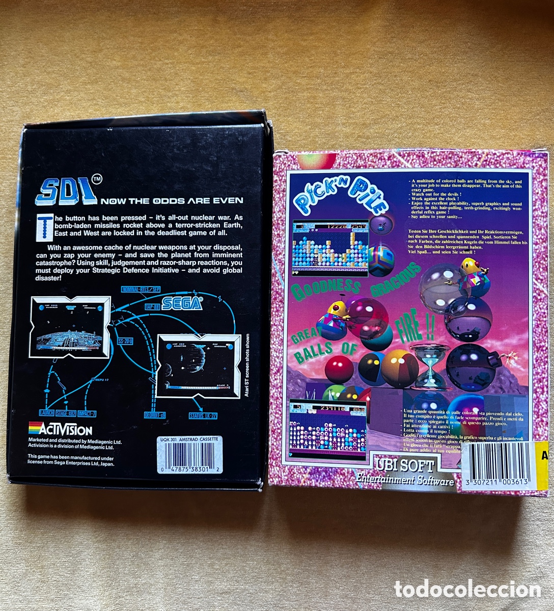 Videojuegos y consolas: Amstrad Pick&rsquo;n Pile + Sdi - Foto 2