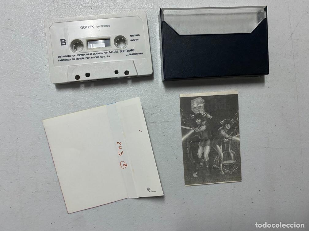 Videojuegos y consolas: GOTHIK - VIDEOJUEGO AMSTRAD CPC - Foto 3