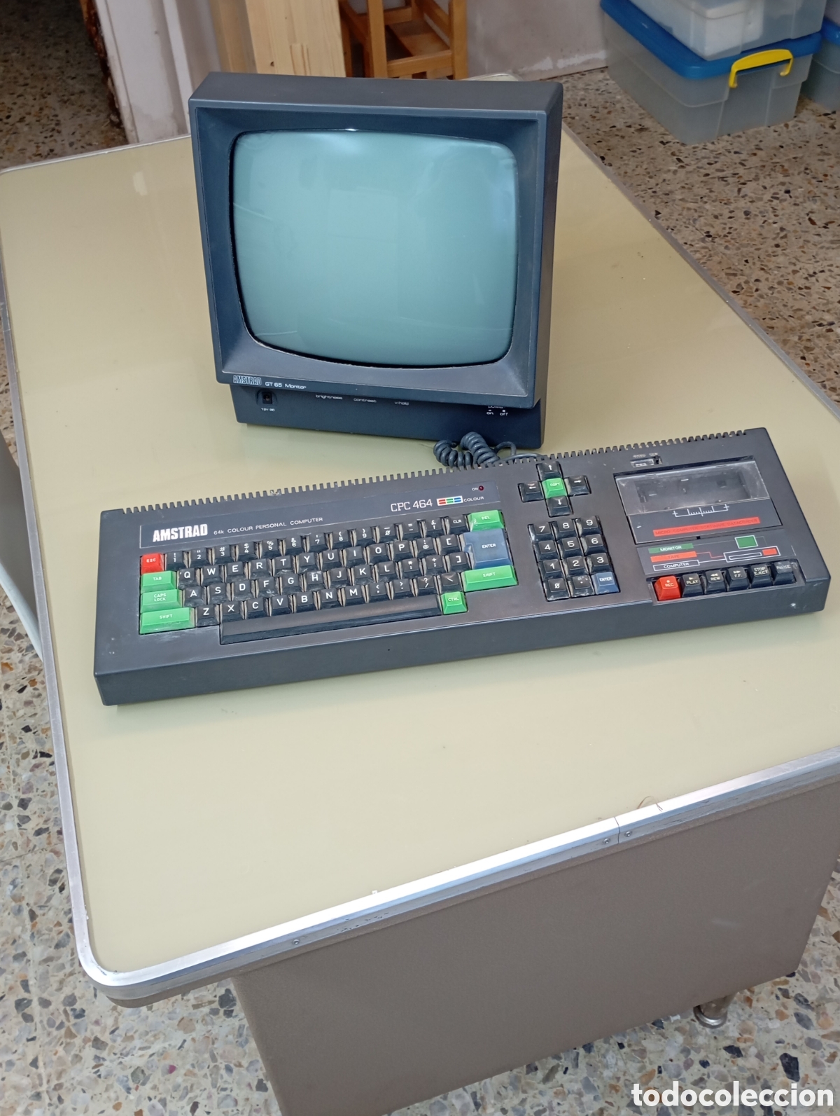 Videojuegos y consolas: AMSTRAD CPC 464 FUNCIONANDO - Foto 1