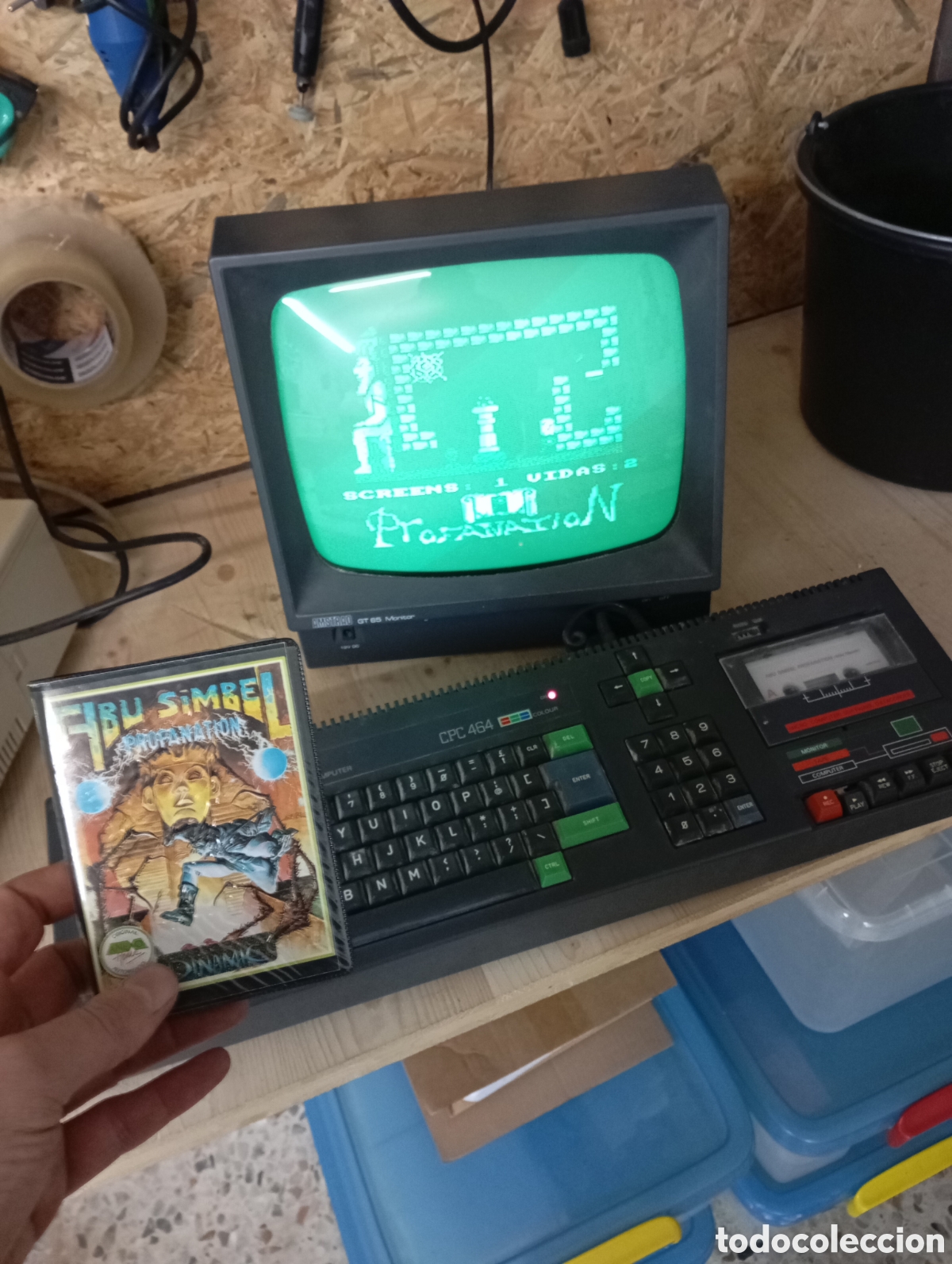 Videojuegos y consolas: AMSTRAD CPC 464 FUNCIONANDO - Foto 2