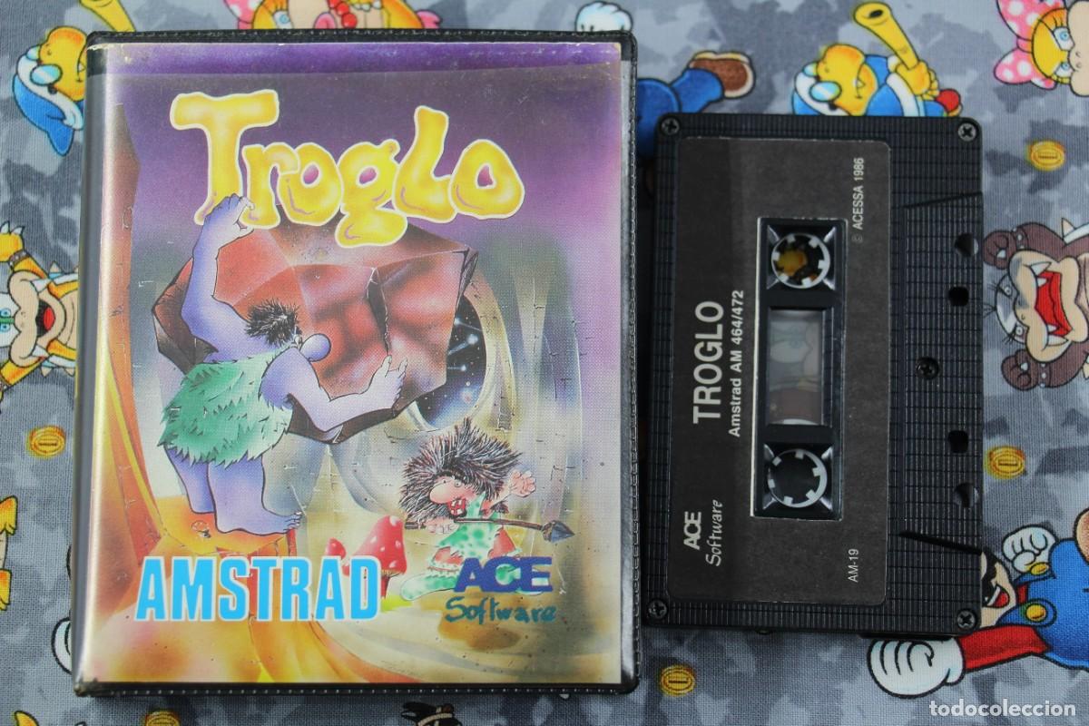 Videojuegos y consolas: AMSTRAD ESTUCHE ACE SOFTWARE TROGLO EN ESPA&Ntilde;OL - Foto 1