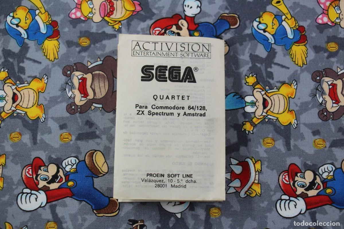 Videojuegos y consolas: AMSTRAD ESTUCHE SEGA QUARTET EN ESPA&Ntilde;OL - Foto 3