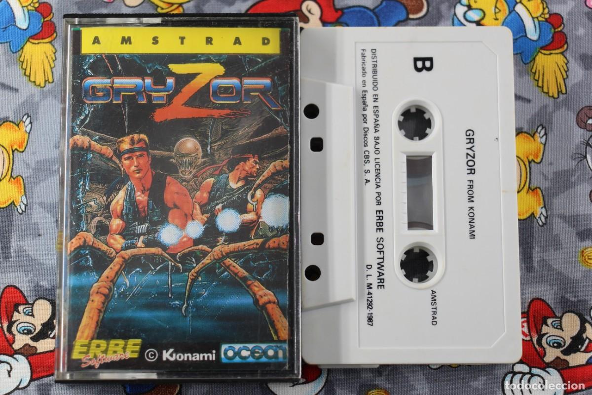 Videojuegos y consolas: AMSTRAD CINTA ERBE GRYZOR EN ESPA&Ntilde;OL - Foto 1