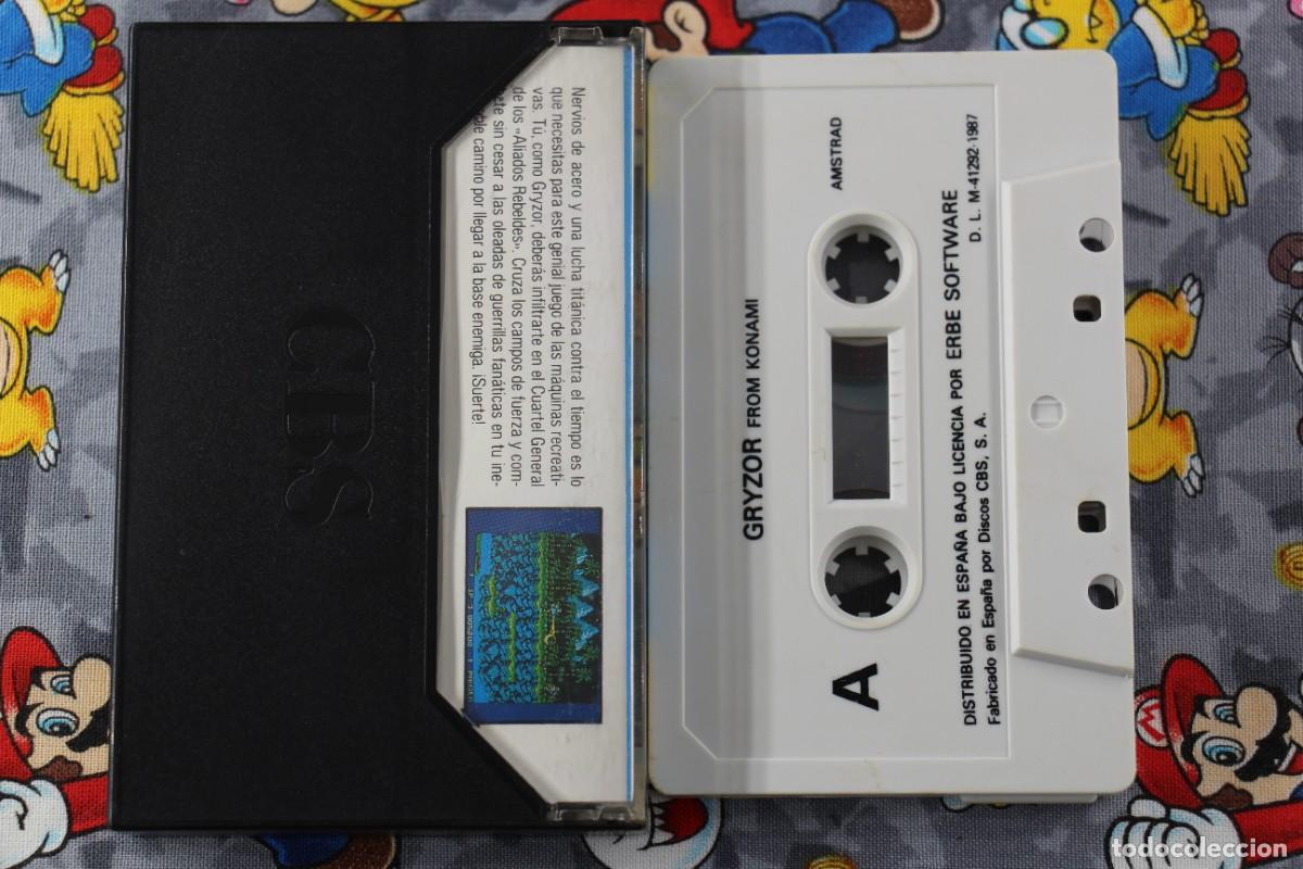 Videojuegos y consolas: AMSTRAD CINTA ERBE GRYZOR EN ESPA&Ntilde;OL - Foto 2