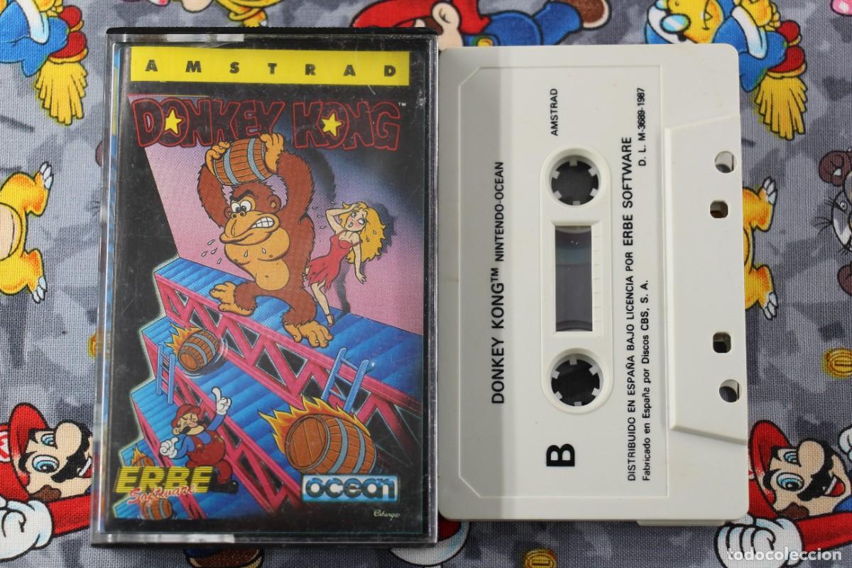 Videojuegos y consolas: AMSTRAD CINTA ERBE DONKEY KONG EN ESPA&Ntilde;OL - Foto 1