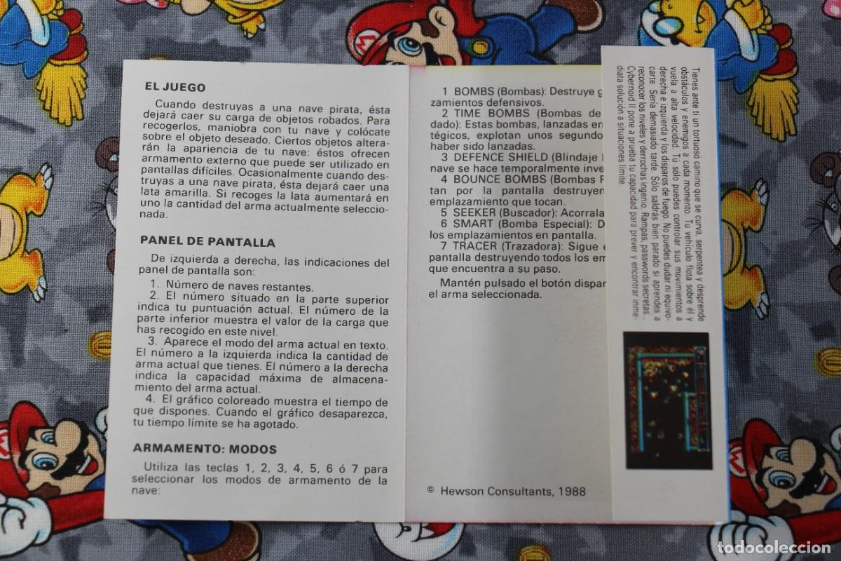 Videojuegos y consolas: AMSTRAD CINTA ERBE CYBERNOID II EN ESPA&Ntilde;OL - Foto 3