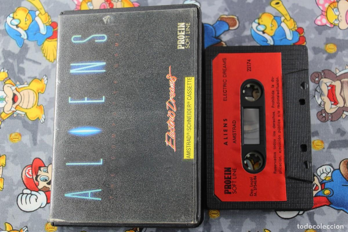 Videojuegos y consolas: AMSTRAD ESTUCHE ALIENS EN ESPA&Ntilde;OL - Foto 1