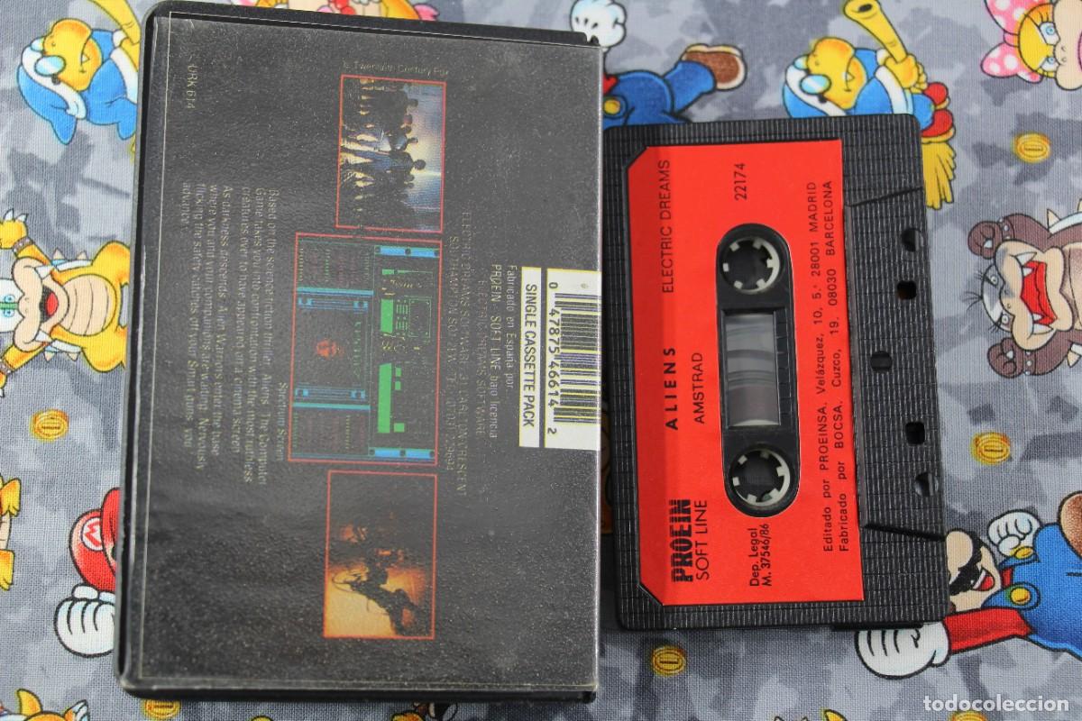 Videojuegos y consolas: AMSTRAD ESTUCHE ALIENS EN ESPA&Ntilde;OL - Foto 2