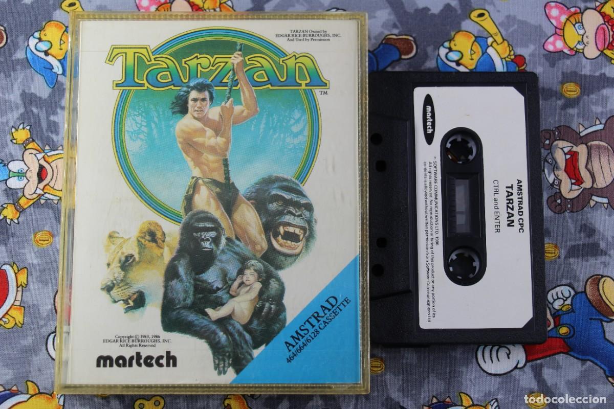 Videojuegos y consolas: AMSTRAD CINTA DOBLE TARZAN EN ESPA&Ntilde;OL - Foto 1