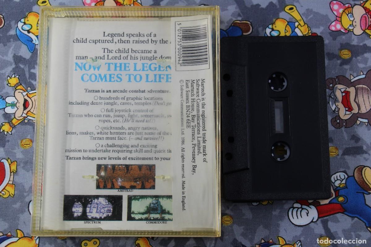 Videojuegos y consolas: AMSTRAD CINTA DOBLE TARZAN EN ESPA&Ntilde;OL - Foto 2