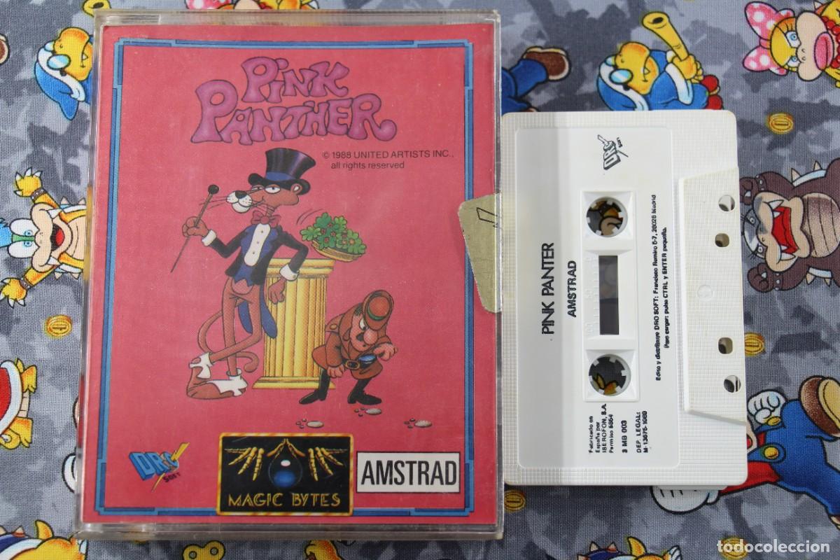 Videojuegos y consolas: AMSTRAD CINTA DOBLE PINK PANTHER EN ESPA&Ntilde;OL - Foto 1