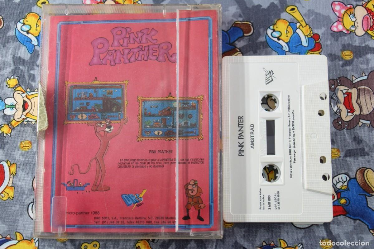 Videojuegos y consolas: AMSTRAD CINTA DOBLE PINK PANTHER EN ESPA&Ntilde;OL - Foto 2