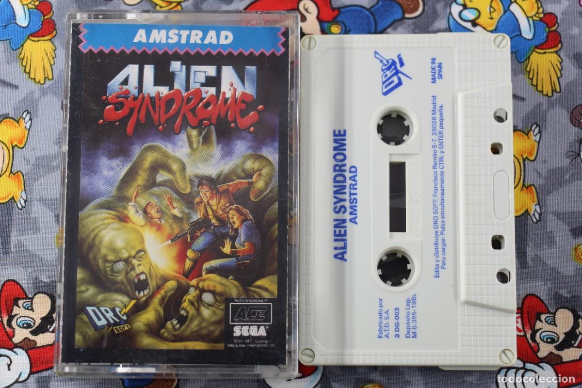 Videojuegos y consolas: AMSTRAD CINTA ALIEN SYNDROME EN ESPA&Ntilde;OL - Foto 1
