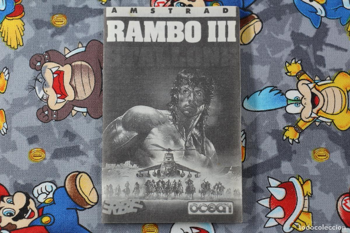 Videojuegos y consolas: AMSTRAD CINTA ERBE RAMBO III EN ESPA&Ntilde;OL - Foto 3