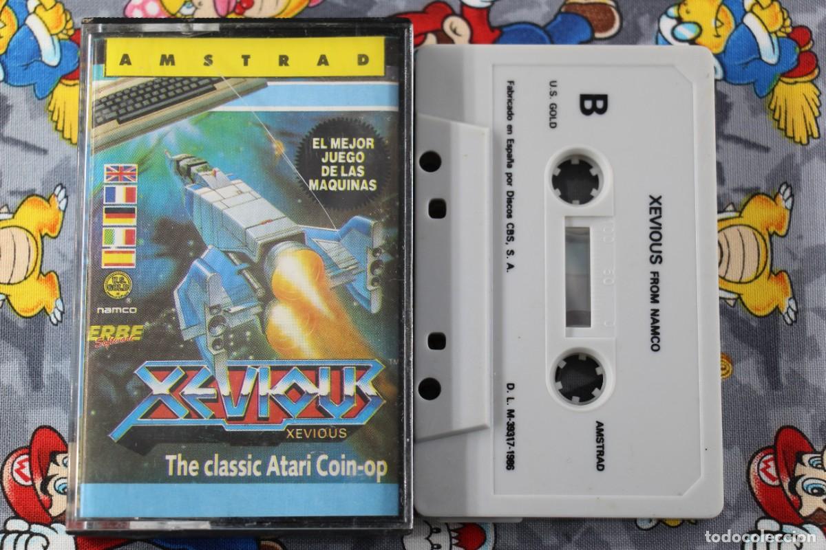 Videojuegos y consolas: AMSTRAD CINTA ERBE XEVIOUS EN ESPA&Ntilde;OL - Foto 1