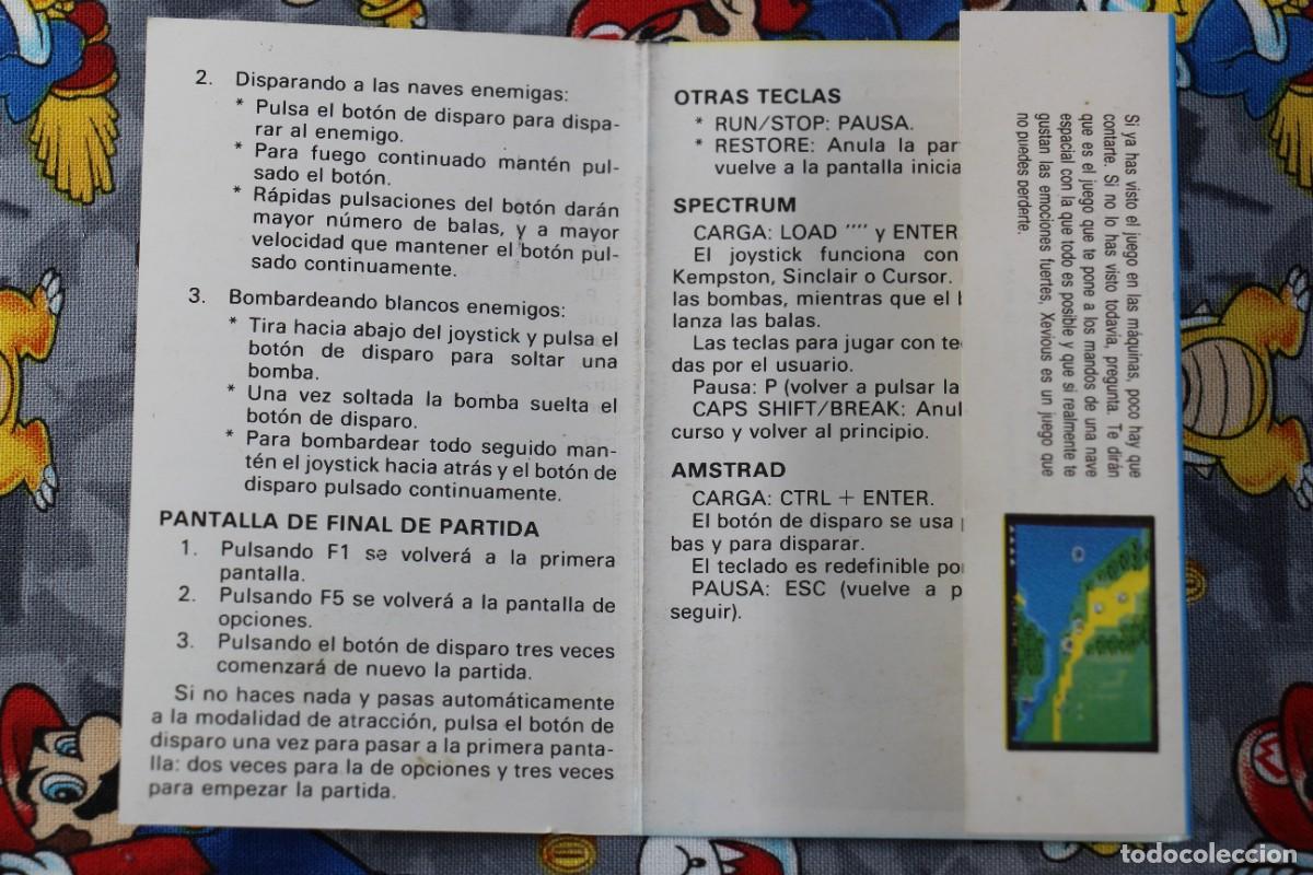 Videojuegos y consolas: AMSTRAD CINTA ERBE XEVIOUS EN ESPA&Ntilde;OL - Foto 3