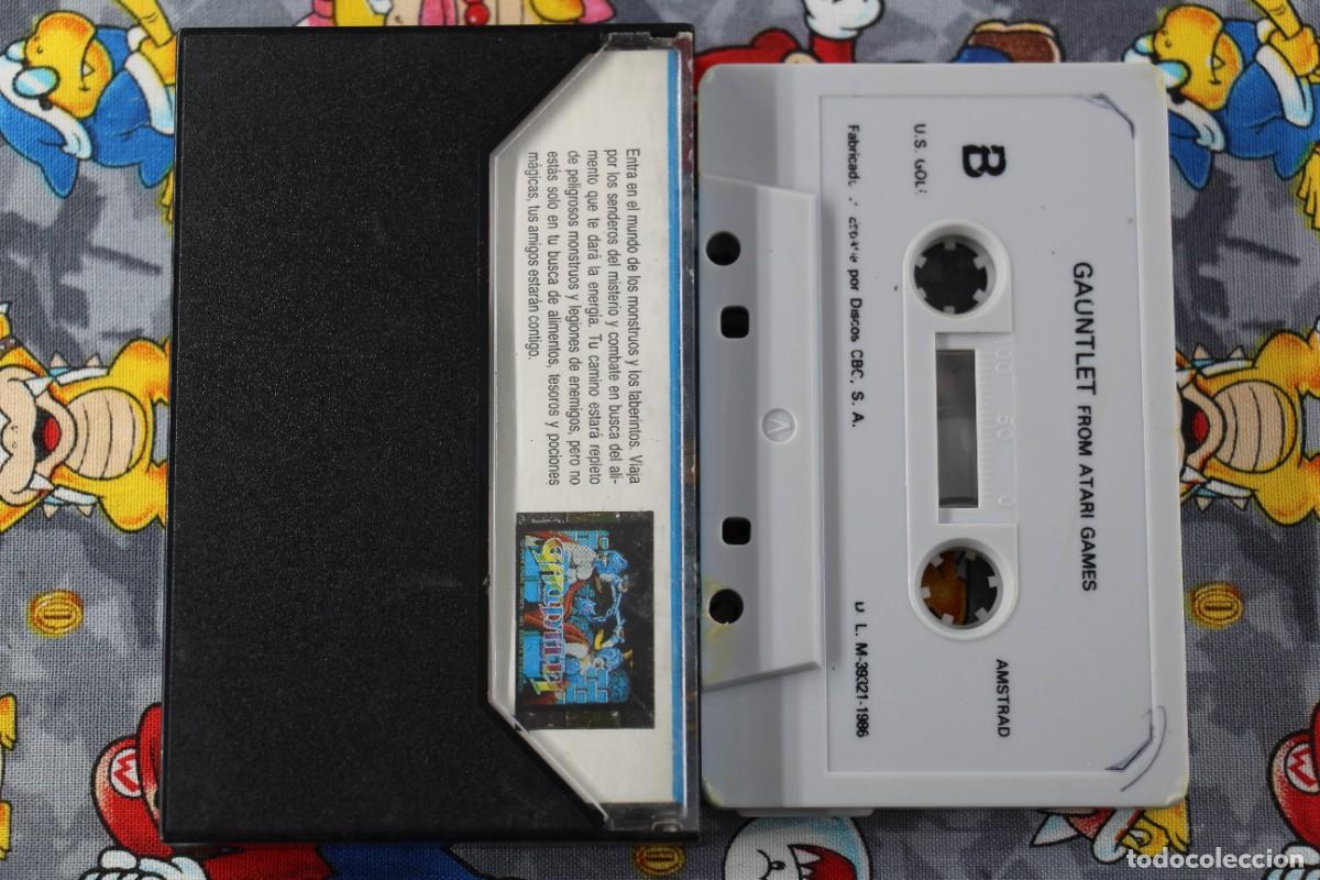 Videojuegos y consolas: AMSTRAD CINTA ERBE GAUNTLET EN ESPA&Ntilde;OL - Foto 2
