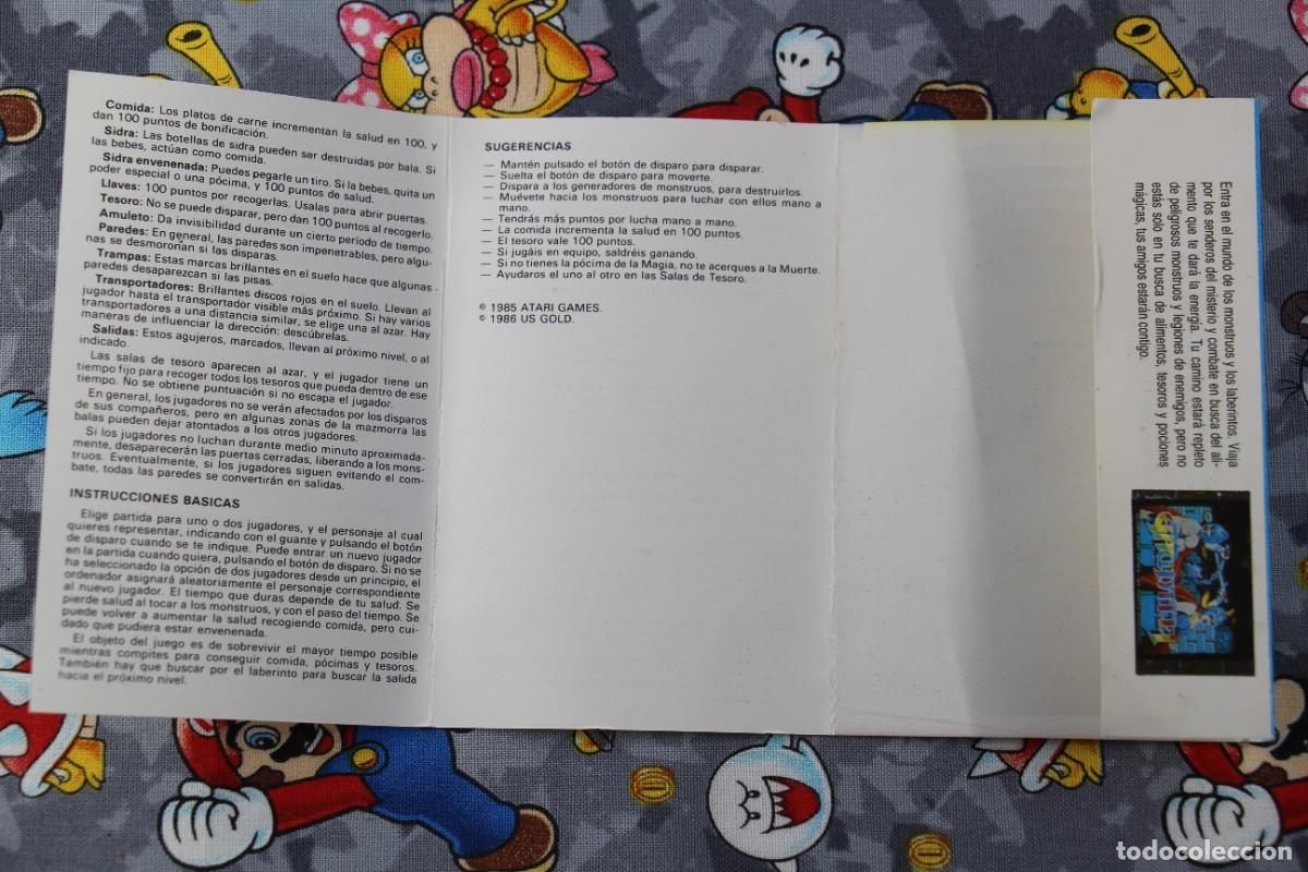 Videojuegos y consolas: AMSTRAD CINTA ERBE GAUNTLET EN ESPA&Ntilde;OL - Foto 3