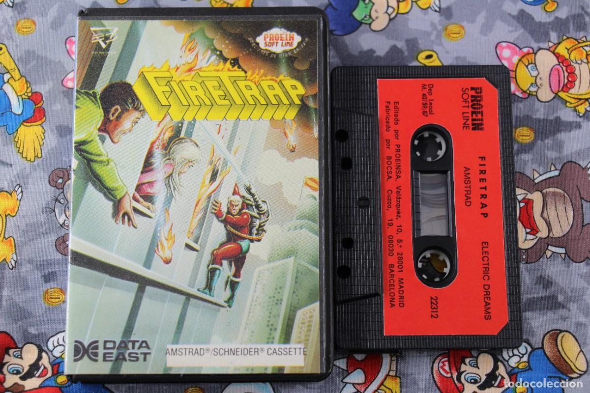Videojuegos y consolas: AMSTRAD ESTUCHE FIRETRAP EN ESPA&Ntilde;OL - Foto 1