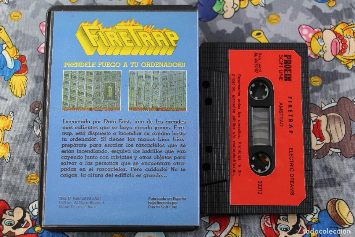 Videojuegos y consolas: AMSTRAD ESTUCHE FIRETRAP EN ESPA&Ntilde;OL - Foto 2