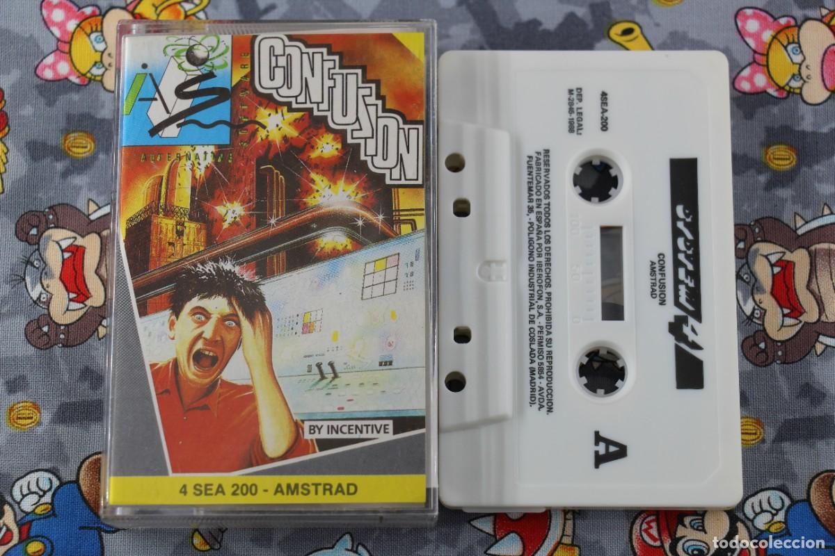 Videojuegos y consolas: AMSTRAD CINTA SYSTEM 4 CONFUSION EN ESPA&Ntilde;OL - Foto 1