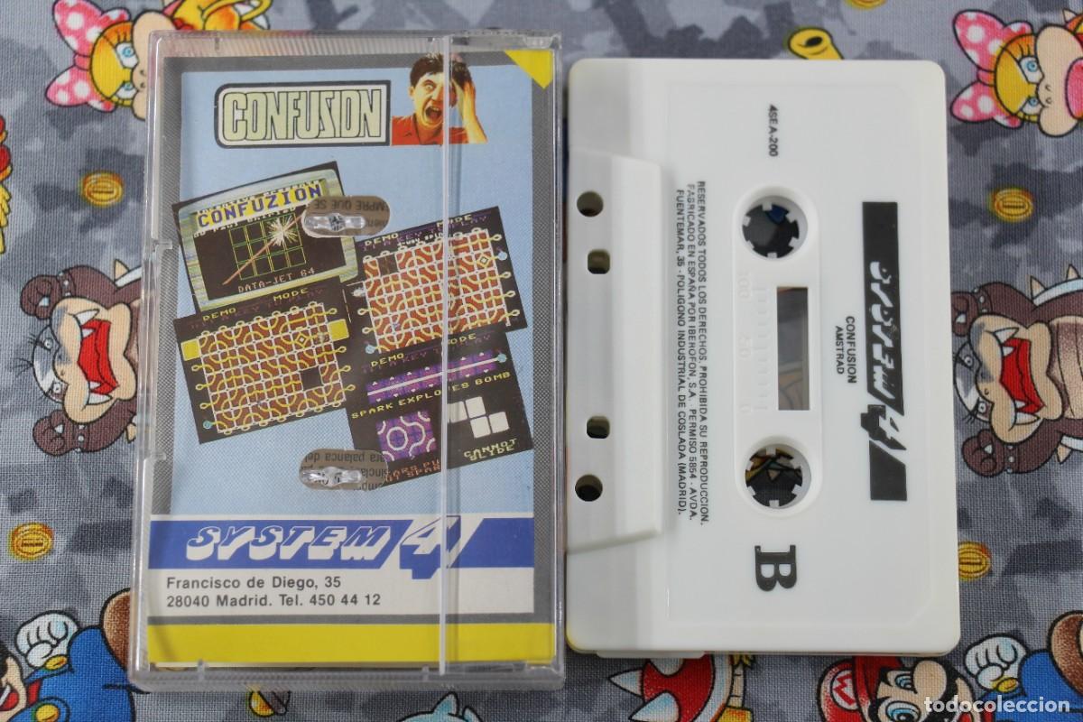 Videojuegos y consolas: AMSTRAD CINTA SYSTEM 4 CONFUSION EN ESPA&Ntilde;OL - Foto 2