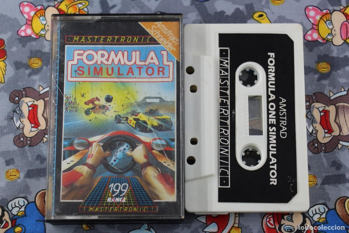 Videojuegos y consolas: AMSTRAD CINTA FORMULA 1 SIMULATOR EN ESPA&Ntilde;OL - Foto 1