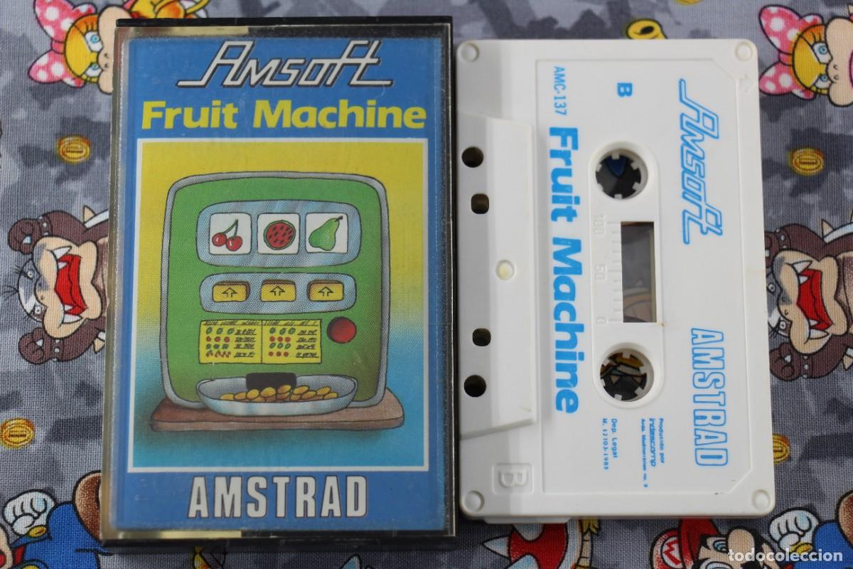 Videojuegos y consolas: AMSTRAD CINTA AMSOFT FRUIT MACHINE EN ESPA&Ntilde;OL - Foto 1