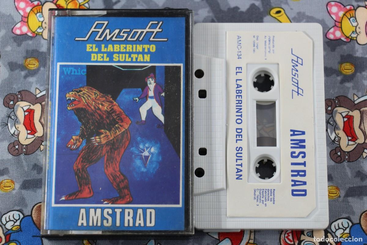 Videojuegos y consolas: AMSTRAD CINTA AMSOFT EL LABERINTO DEL SULTAN EN ESPA&Ntilde;OL - Foto 1