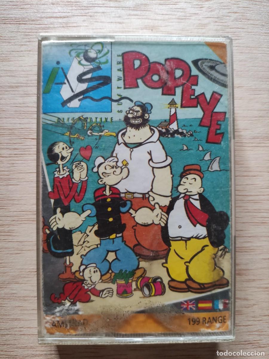 Videojuegos y consolas: JUEGO AMSTRAD POPEYE A&Ntilde;O 1987 - Foto 1