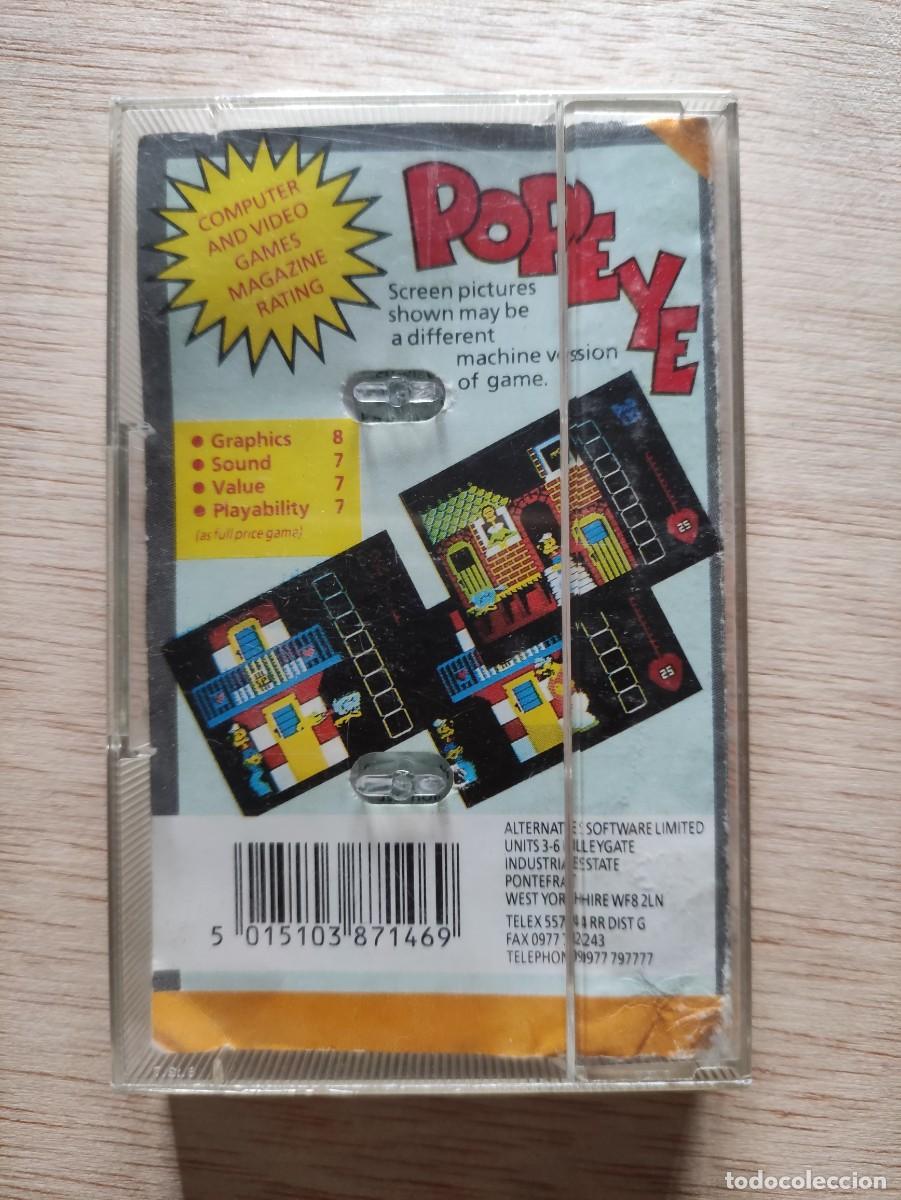 Videojuegos y consolas: JUEGO AMSTRAD POPEYE A&Ntilde;O 1987 - Foto 2