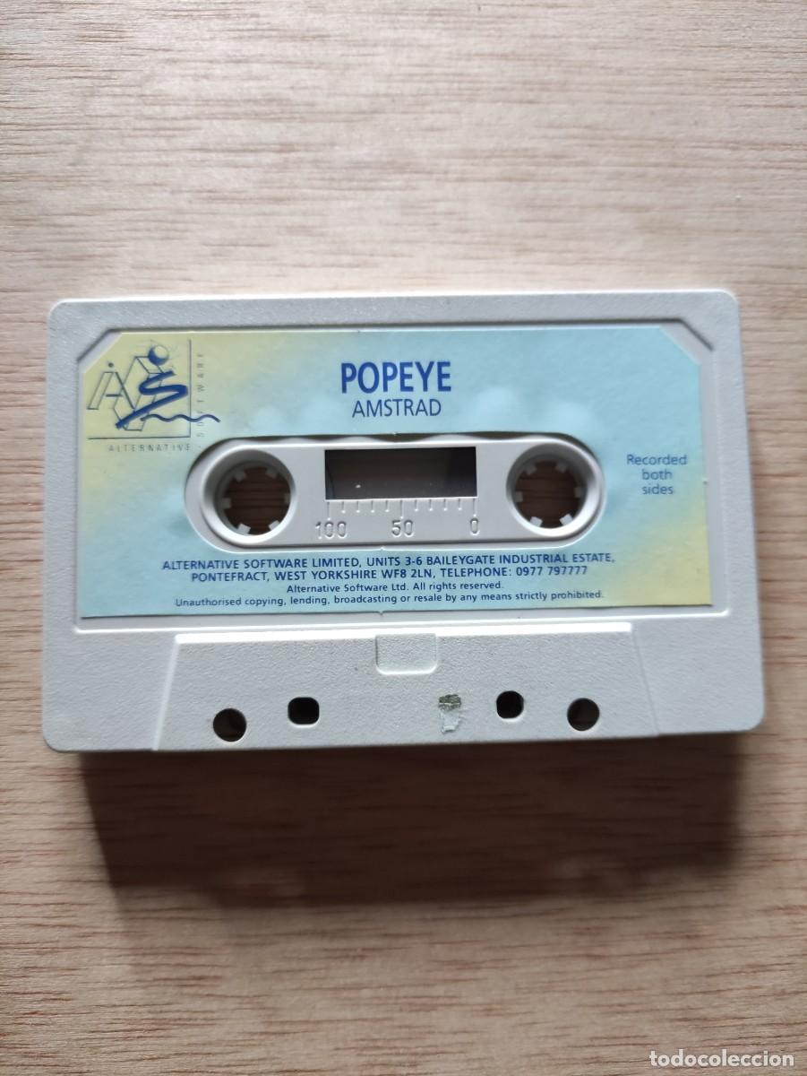 Videojuegos y consolas: JUEGO AMSTRAD POPEYE A&Ntilde;O 1987 - Foto 3