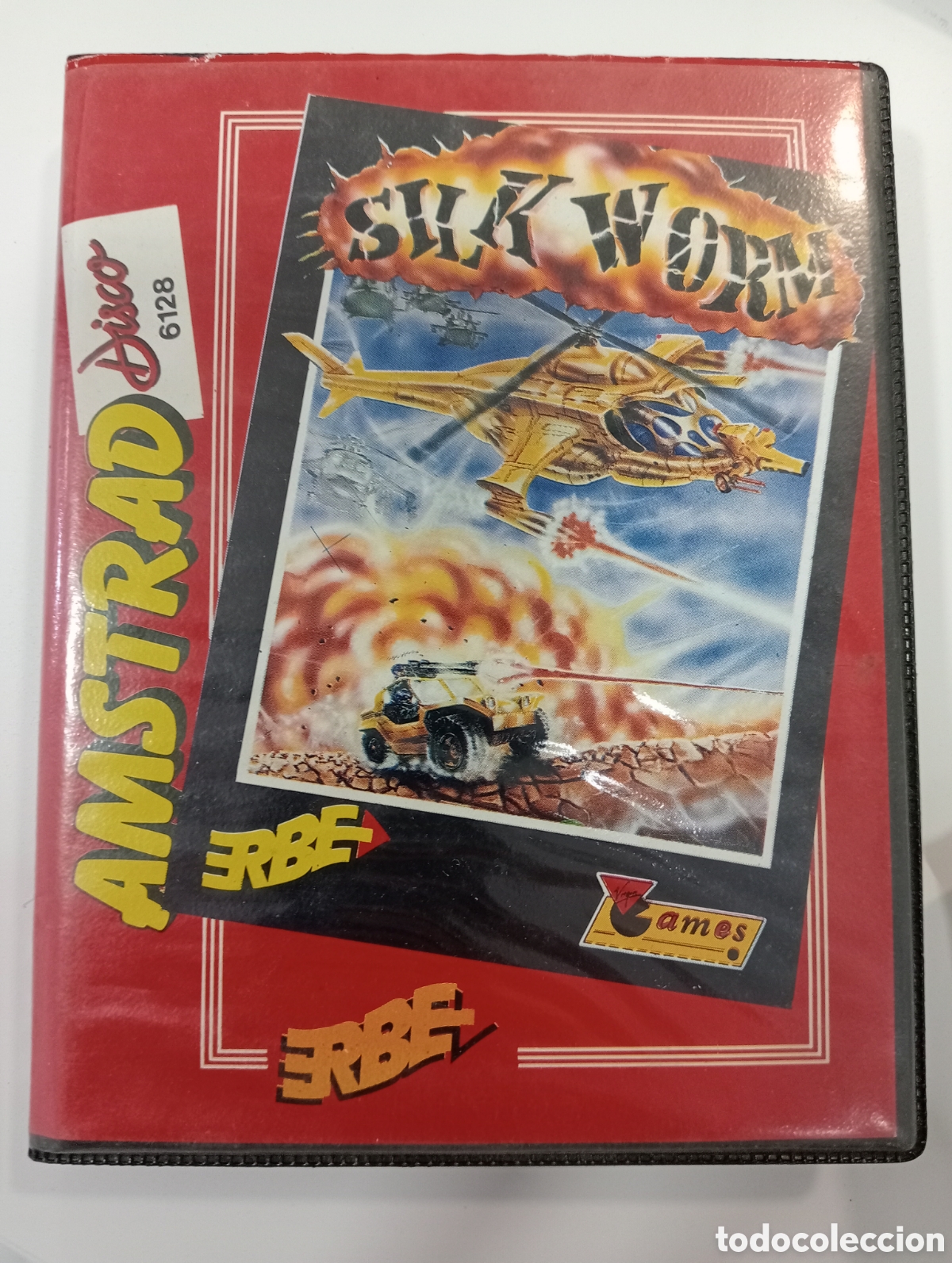 Videojuegos y consolas: Juego Silk Worm Amstrad disco - Foto 1