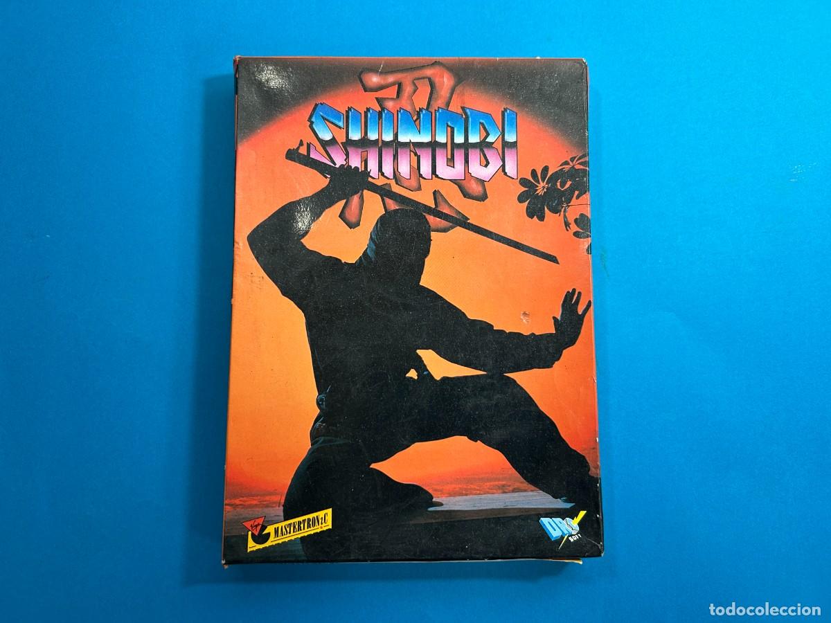 Videojuegos y consolas: JUEGO SHINOBI - AMSTRAD CASSETTE - Foto 1