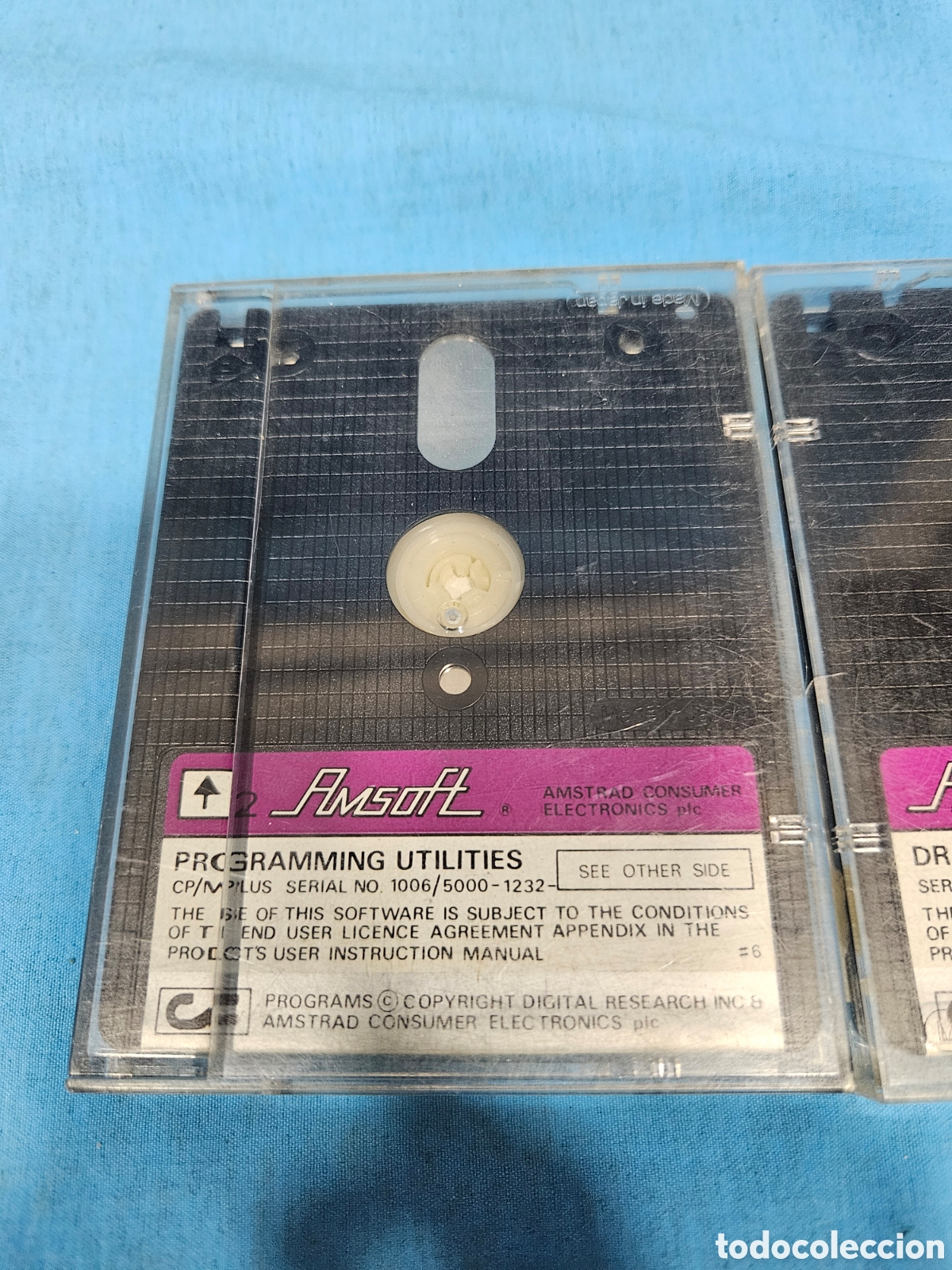 Videojuegos y consolas: PROGRAMA AMSTRAD. AMSOFT. PROGRAMMING UTILITIES. DR. LOGO Y HELP. 2 CARTUCHOS - Foto 2