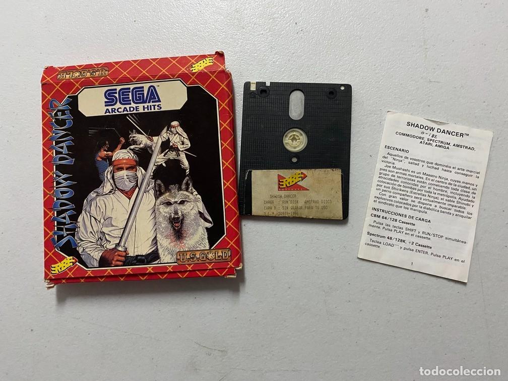 Videojuegos y consolas: SHADOW DANCER - VIDEOJUEGO AMSTRAD CPC 6128 DISCO - Foto 5