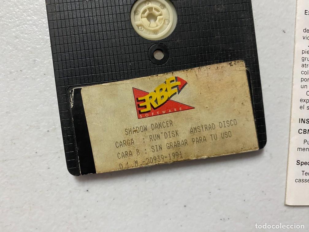 Videojuegos y consolas: SHADOW DANCER - VIDEOJUEGO AMSTRAD CPC 6128 DISCO - Foto 6