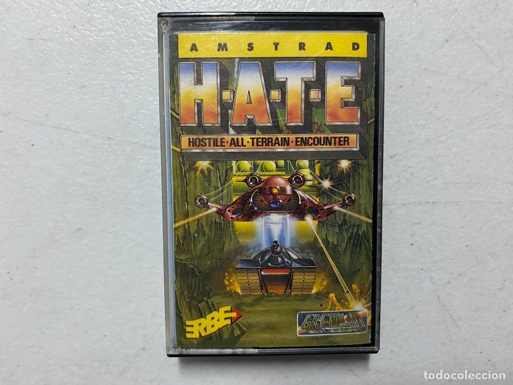 Videojuegos y consolas: HATE ERBE - VIDEOJUEGO AMSTRAD CPC 464 CASSETTE - Foto 1