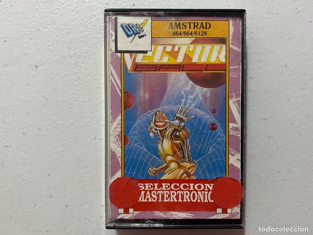 Videojuegos y consolas: VECTOR - VIDEOJUEGO AMSTRAD CPC 464 CASSETTE - Foto 1