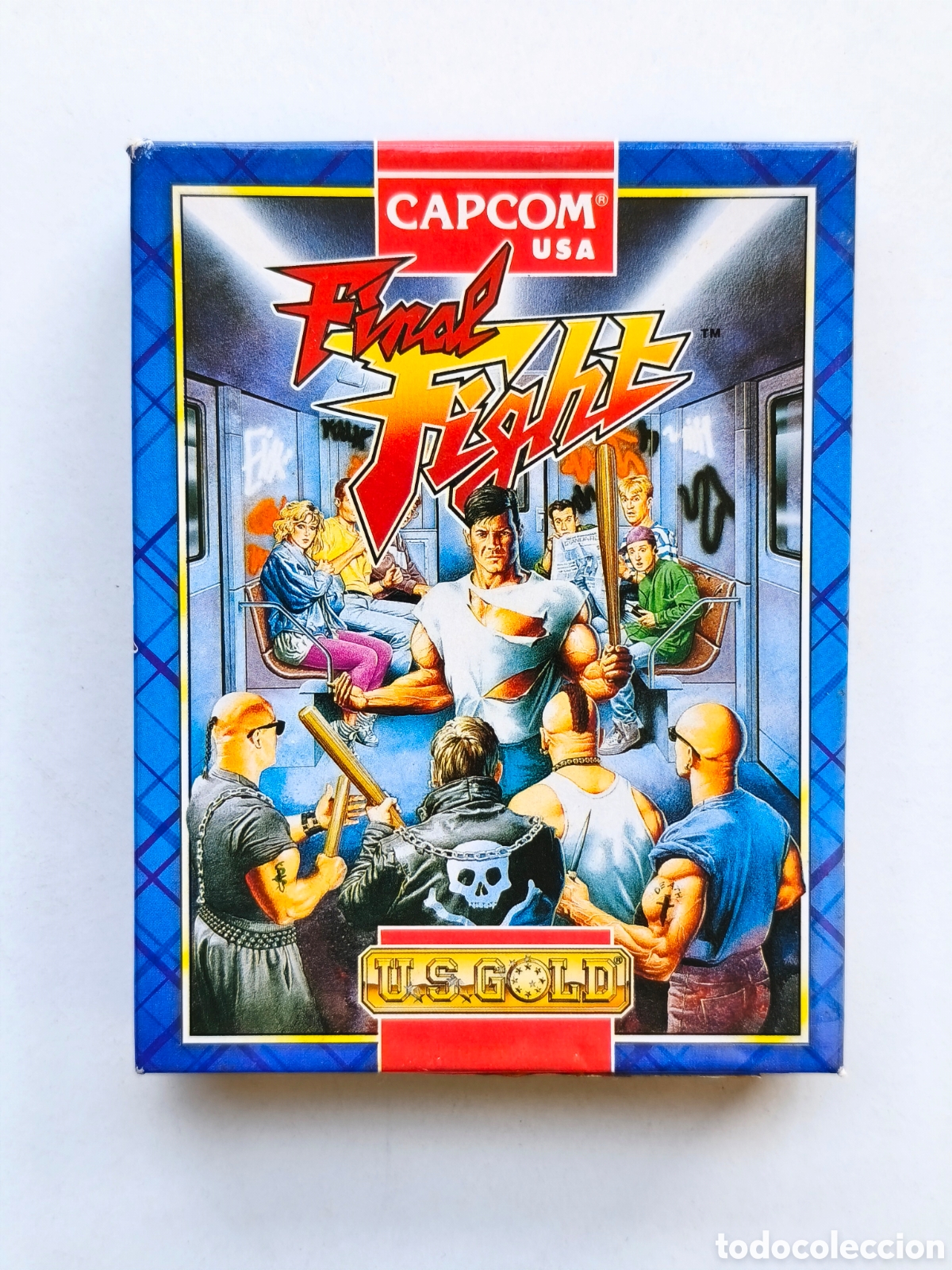 Videojuegos y consolas: FINAL FIGHT CAPCOM AMSTRAD US GOLD - Foto 1