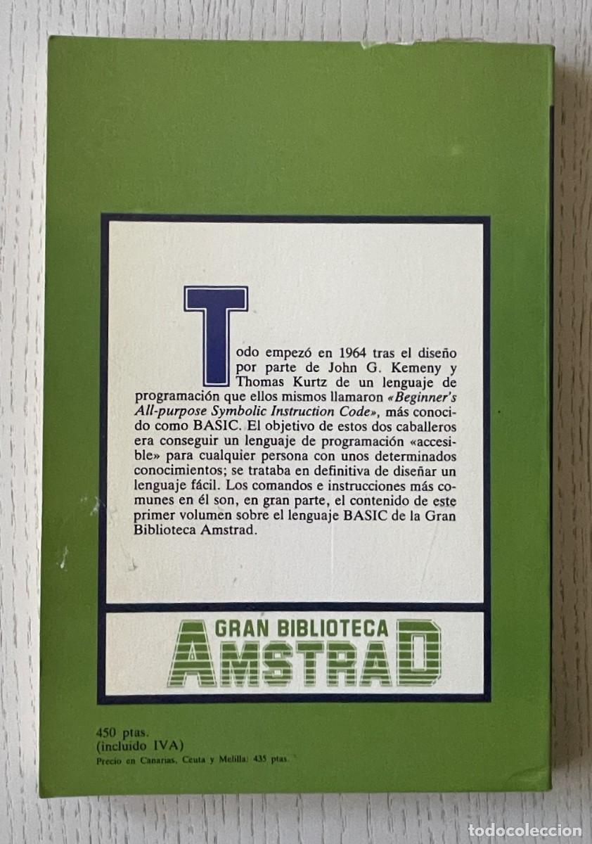 Videojuegos y consolas: 5 libros Gran Biblioteca Amstrad (Ingelek) - Foto 6