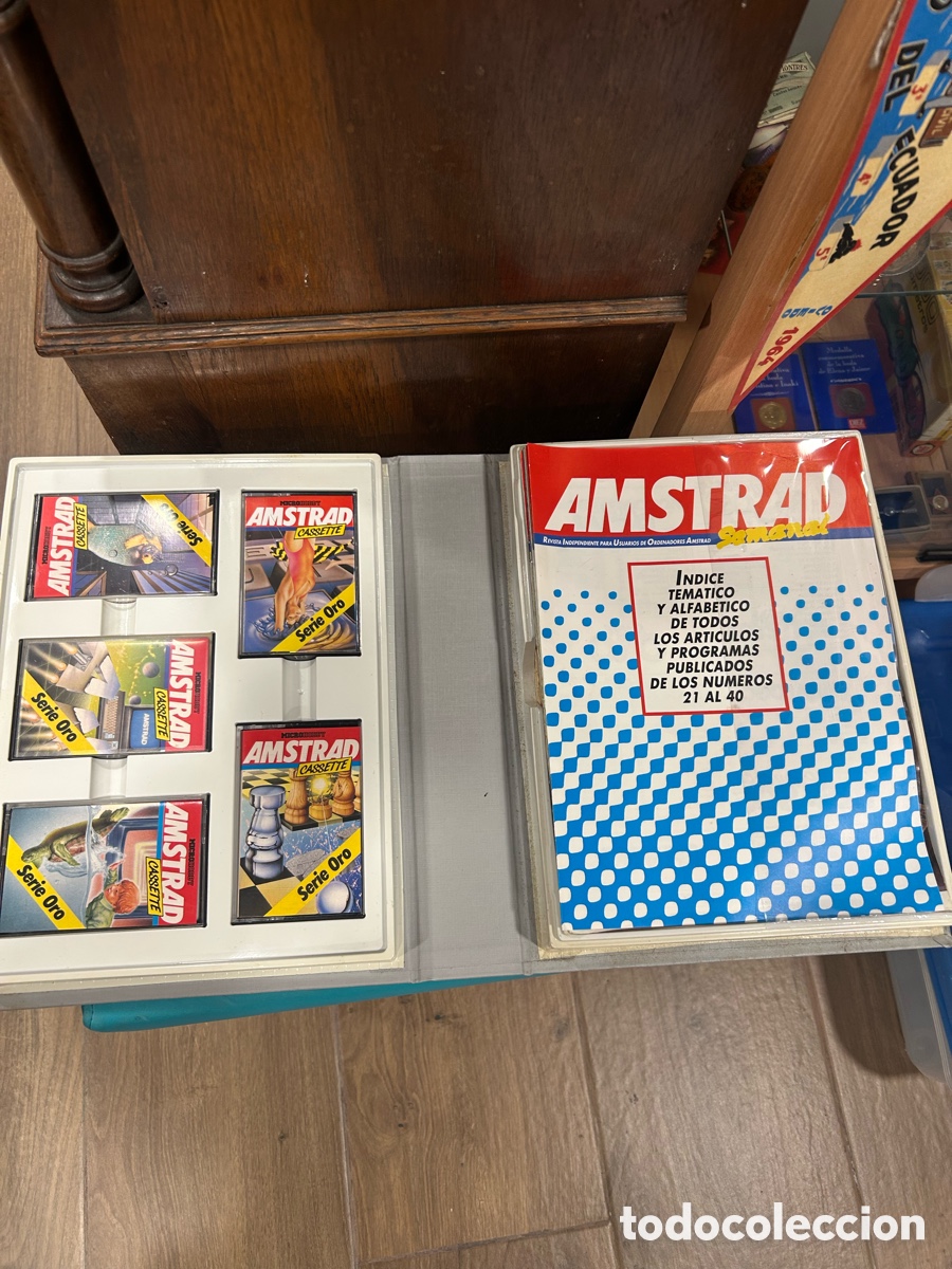 Videojuegos y Consolas: Lote juegos y revistas amstrad