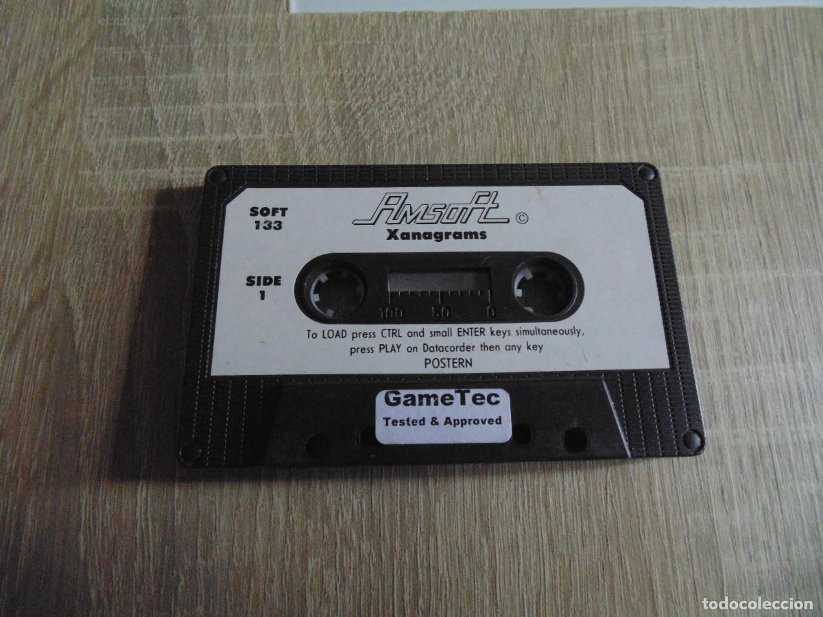 Videojuegos y consolas: Juego Amstrad. Xanagrams. Postern / Amsoft - Foto 1
