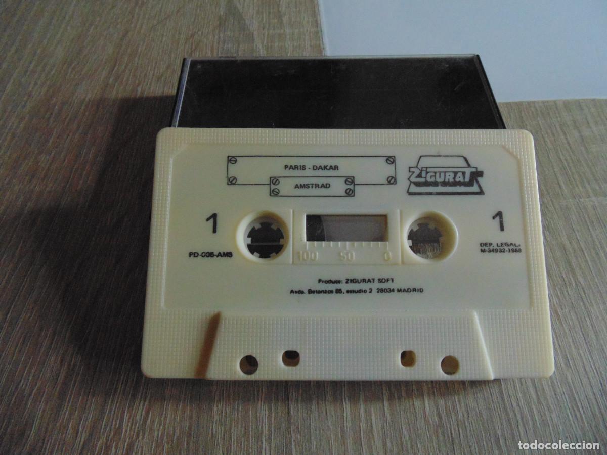 Videojuegos y consolas: Juego Amstrad. Paris-Dakar. Zigurat. - Foto 1