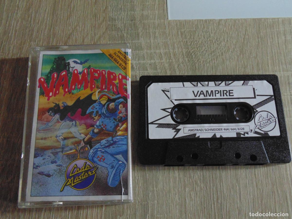 Videojuegos y consolas: Juego Amstrad. Vampire (Phantomas). Codemasters / Dinamic - Foto 1