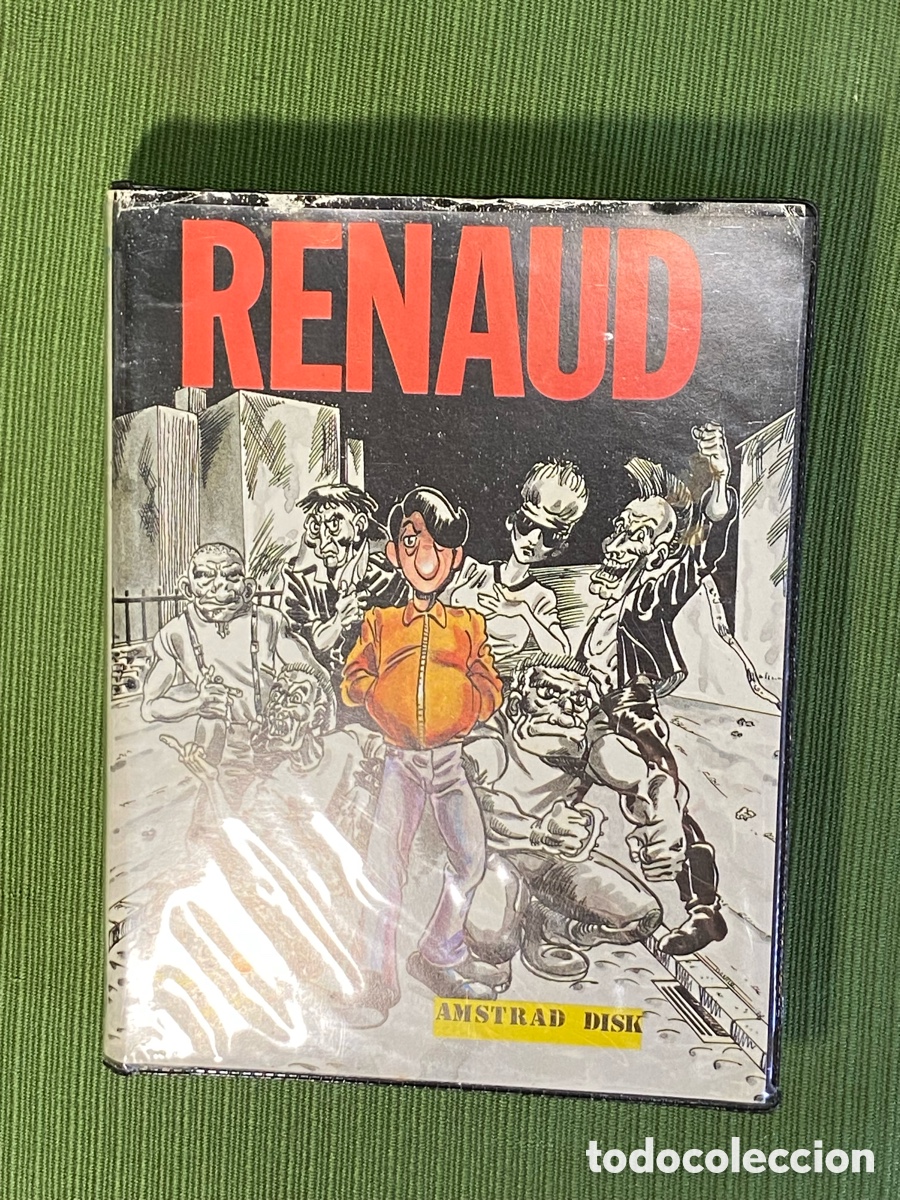 Videojuegos y Consolas: DISCO, juego Renaud para Amstrad. De zafi chip (zafiro soft). Edici&oacute;n espa&ntilde;ola.