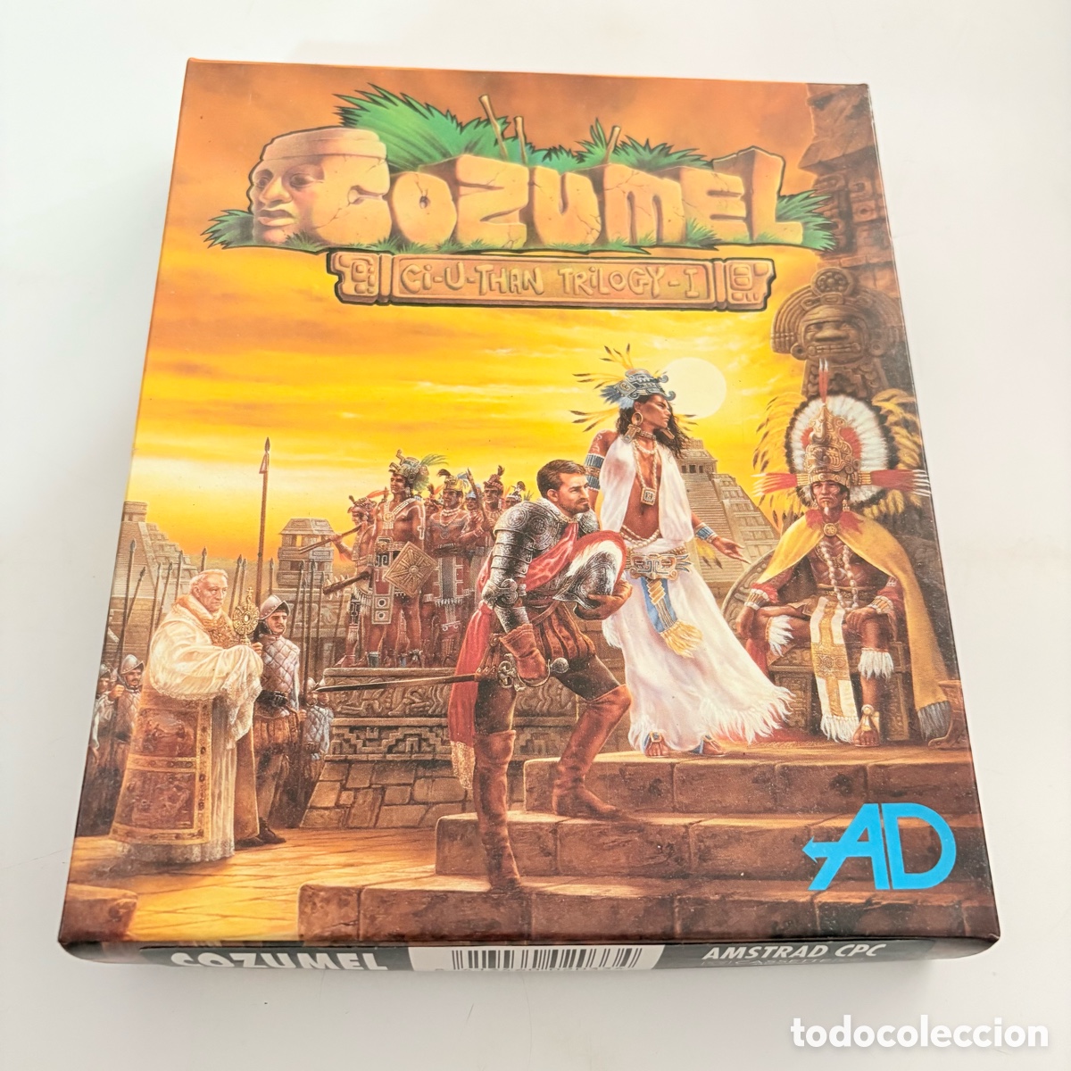 Videojuegos y Consolas: juego de ordenador amstrad cpc cassette cozumel caja grande completo con instrucciones y poster